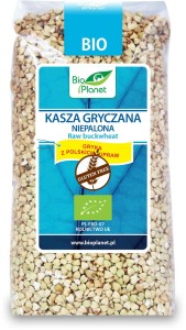 Kasza gryczana niepalona bezglutenowa BIO 500g BIO PLANET