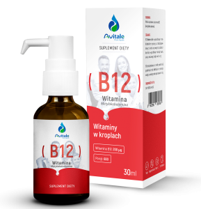 Witamina B12 (Metylokobalamina) 200ug 30ml AVITALE