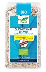 Słonecznik łuskany bezglutenowy BIO 350g BIO PLANET