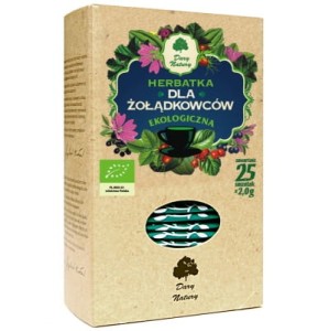 Herbatka dla żołądkowców BIO 25x2g DARY NATURY