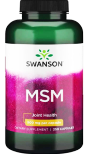 MSM SIARKA ORGANICZNA KOLAGEN 250 kapsułek SWANSON