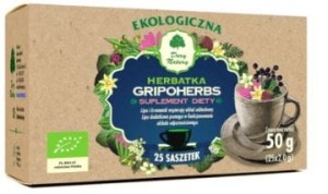 Herbatka Gripoherbs - suplement diety EKO 25x2g DARY NATURY