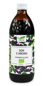 Sok z Aronii BIO 500ml BIO PLANET