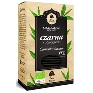 Herbata Czarna z Gór Cejlonu BIO (25x1,5g) DARY NATURY