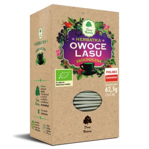 Herbatka Owoce lasu EKO 25x2,5g Dary Natury