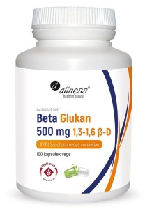 Beta Glukan Yestimun 500mg 1,3-1,6 β-D 100kaps. vege ALINESS