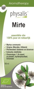 Olejek eteryczny - suplement Mirt Zwyczajny BIO 10ml Physalis