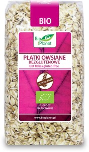 Płatki Owsiane Bezglutenowe BIO 300g BIO PLANET