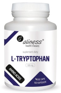L-Tryptophan Tryptofan 500mg 100kaps ALINESS