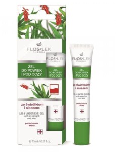 Żel do powiek i pod oczy ze świetlikiem i aloesem 15ml FLOSLEK