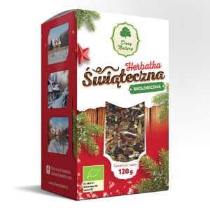 Herbatka Świąteczna Ekologiczna 120g Dary Natury