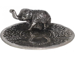 Podstawka metalowa pod kadzidła Słoń Song of India