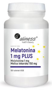 Melatonina 1mg Plus 100tabl ALINESS