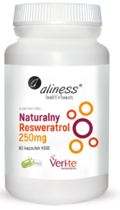 Naturalny Resweratrol 250mg 60kaps ALINESS
