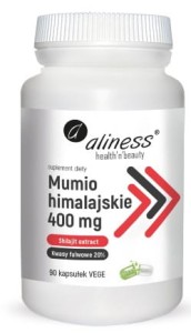 Mumio himalajskie 400mg 90 vege ALINESS