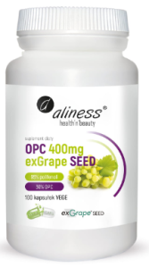 Opc exgrapeSeeds 400mg 100vege ALINESS