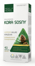 Kora sosny 40 kaps.600mg MEDICA HERBS
