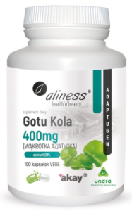 Gotu Kola 400 mg 100 kaps ALINESS