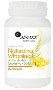 Naturalna wit.E 400 IU,100kaps. ALINESS