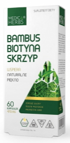 Bambus Biotyna Skrzyp 60kaps.470 mg MEDICA HERBS