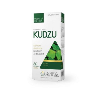 Kudzu 60 kapsułek 600 mg MEDICA HERBS