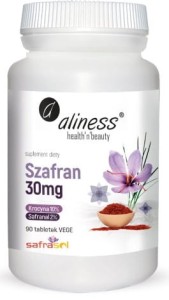 Szafran 30 mg 90 tabletek ALINESS