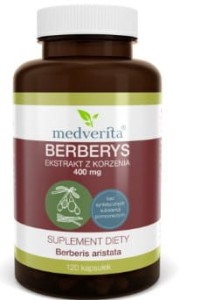 Berberys 120 kapsułek MEDVERITA