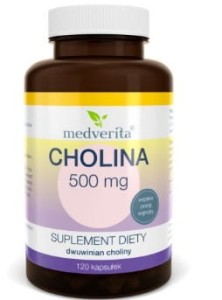 Cholina 120 kapsułek MEDVERITA