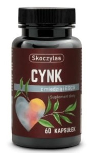 Cynk, miedź i ekstrakt z zielonej  60 kapsułek MAREK SKOCZYLAS