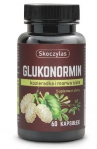Glukonormin Kozieradka, Morwa Biała 60 kapsułek MAREK SKOCZYLAS