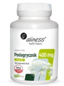 Podagrycznik 400 mg 100 kapsułek ALINESS