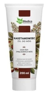 Żel z Kasztanowca z perełkowcem 200 ml EkaMedica