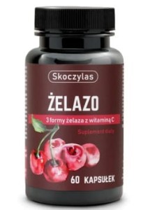 Żelazo 3 formy z witaminą C 60 kapsułek MAREK SKOCZYLAS