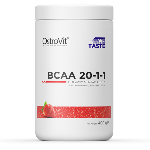 BCAA 20-1-1 400 g creamy strawberry OstroVit